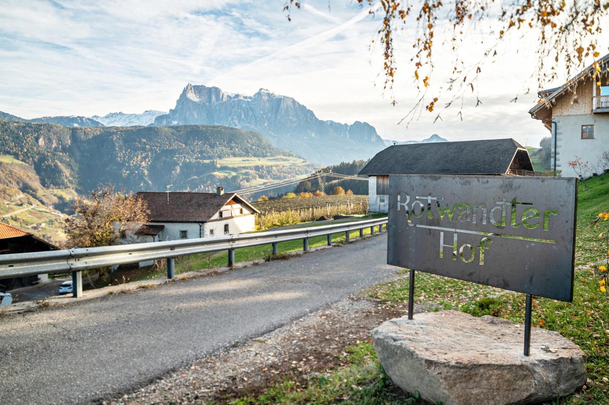 Rotwandterhof Wohnung Bienenstock Barbiano  Exterior foto
